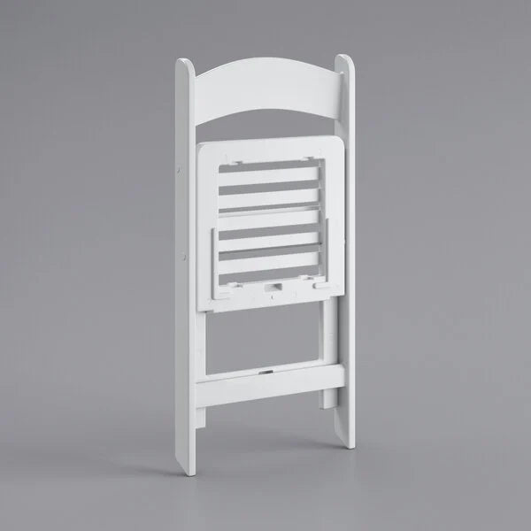 The Eli Slatted Outdoor Resin Folding Chair