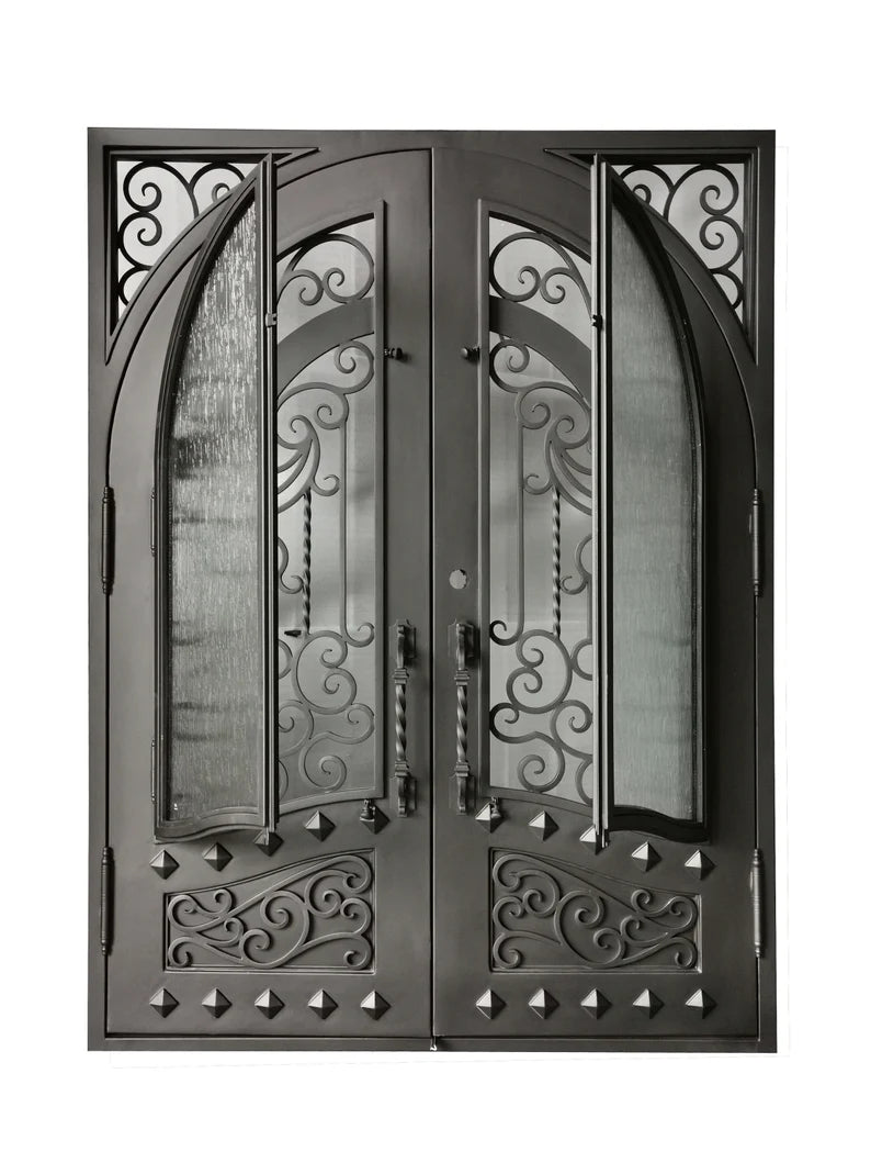 Puerta de hierro forjado Shahen
