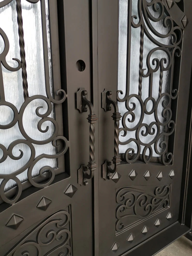 Puerta de hierro forjado Shahen