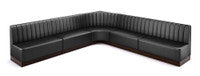 The Miso Channel-Back Modular Lounge Large V Shape Seating Arrangement G2