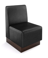 The Miso Flat-Back Modular Lounge Armless Chair