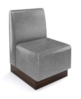 The Miso Flat-Back Modular Lounge Armless Chair