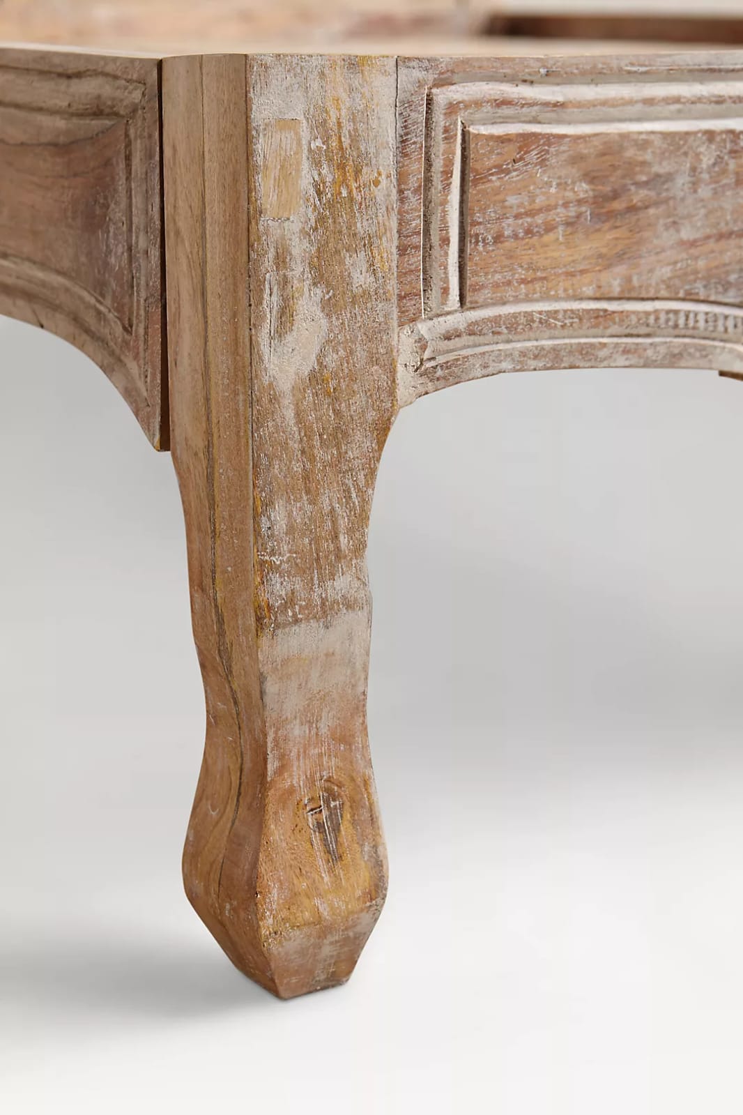 Cama Lotus de madera de mango hecha a mano