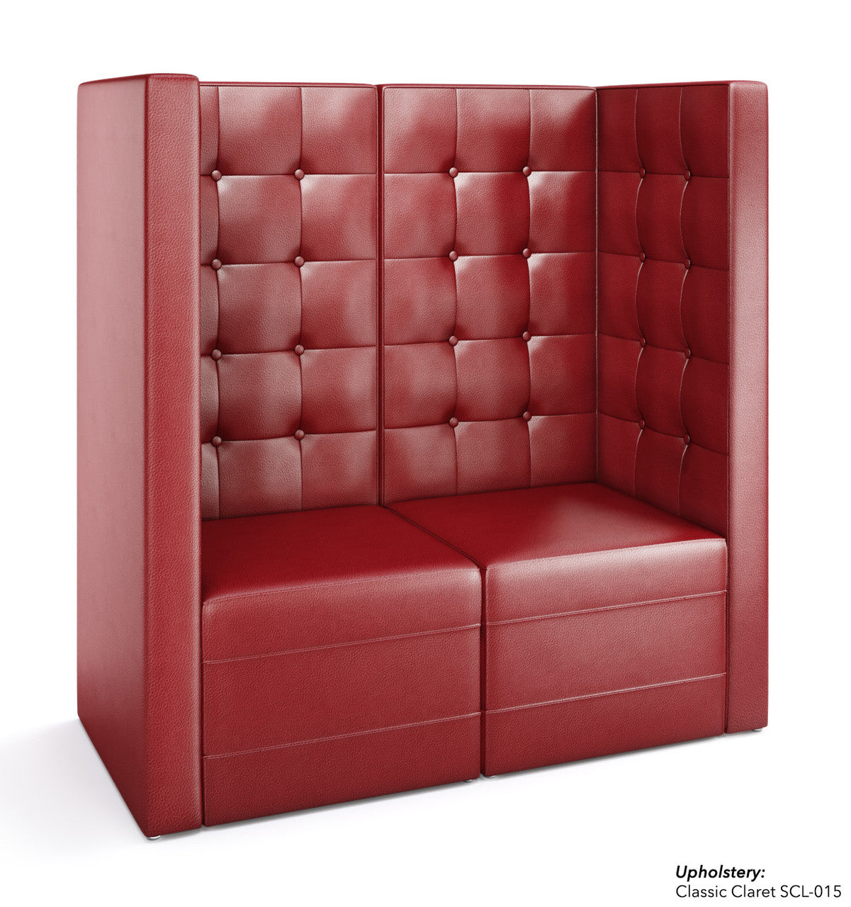 The Jenna Modular Lounge Love Seat with Arms