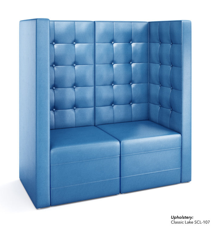 The Jenna Modular Lounge Love Seat with Arms
