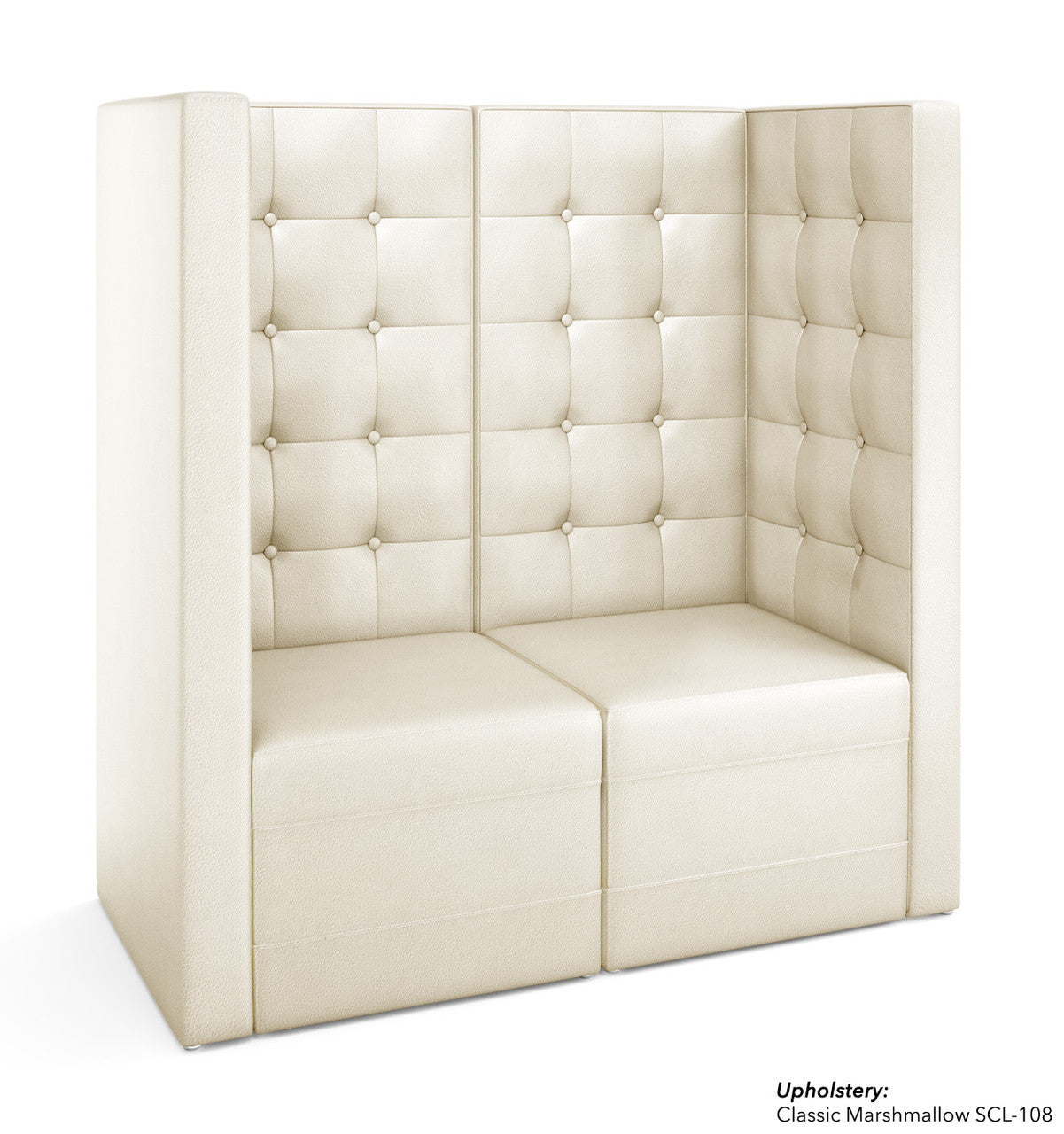 The Jenna Modular Lounge Love Seat with Arms
