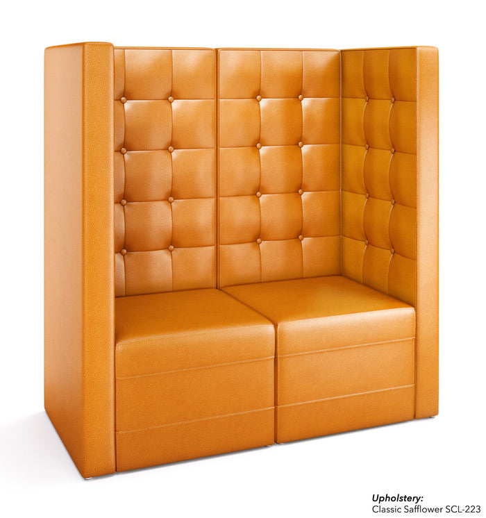 The Jenna Modular Lounge Love Seat with Arms