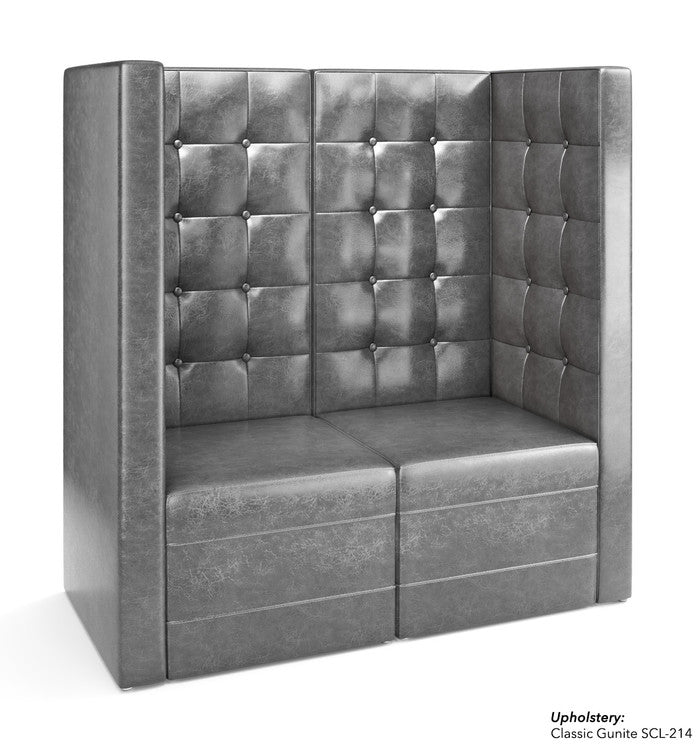 The Jenna Modular Lounge Love Seat with Arms