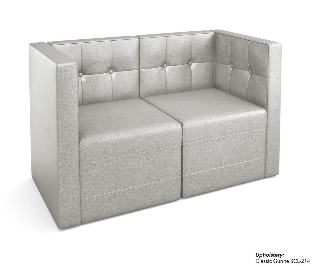 The Mitchell Modular Lounge Love Seat with Arms