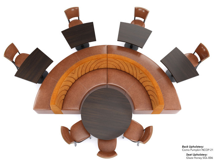 The Miami Modular Lounge Restaurant Seating with Tables and Chair