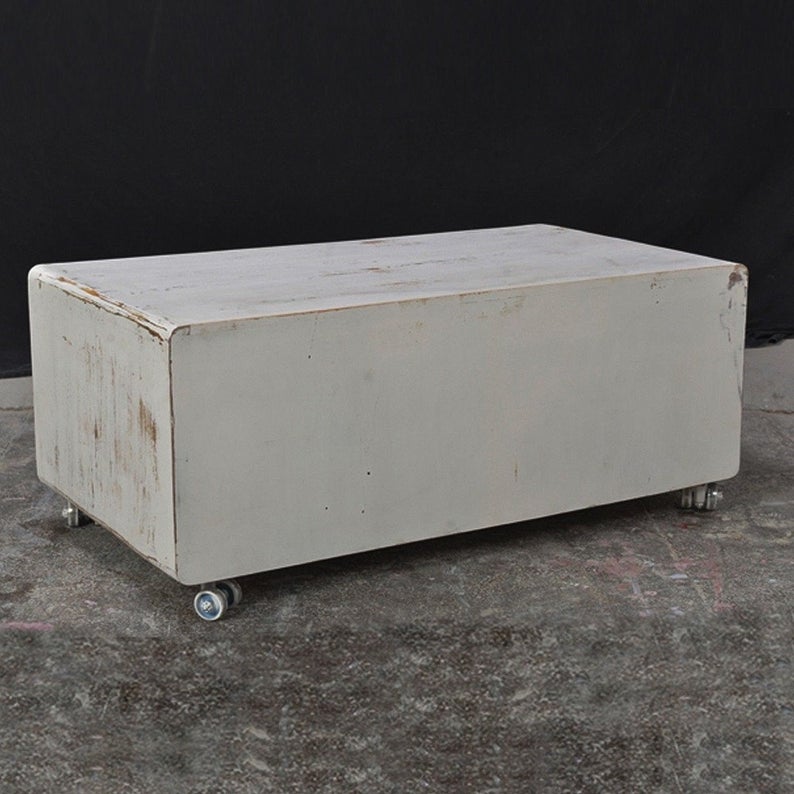 Puerta de refrigerador rectangular de madera maciza Cromer