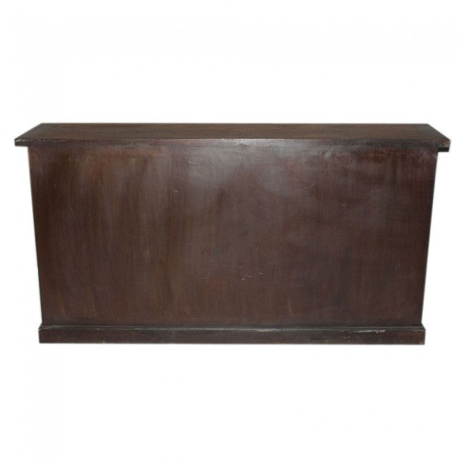 X Design Glass Door Wood Storage Sideboards & Cabinets