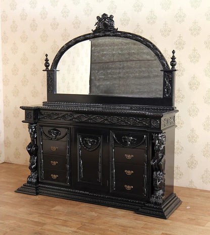 Daze Hand Carved Gothic Dresser