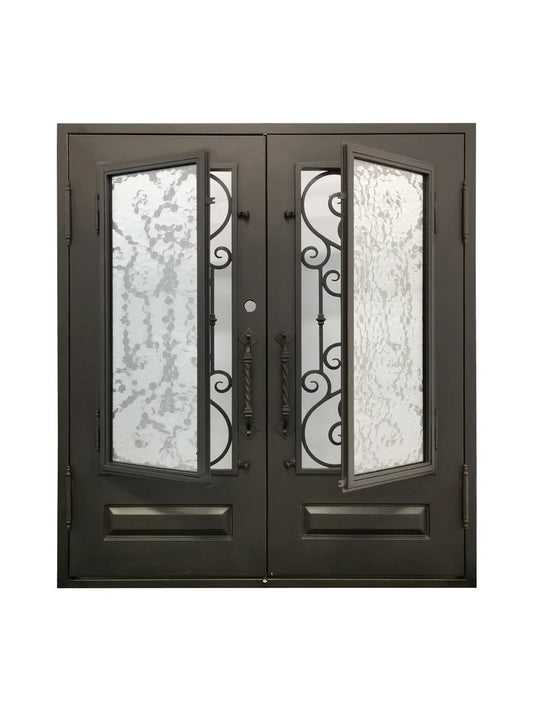 Puerta de hierro forjado Sienna