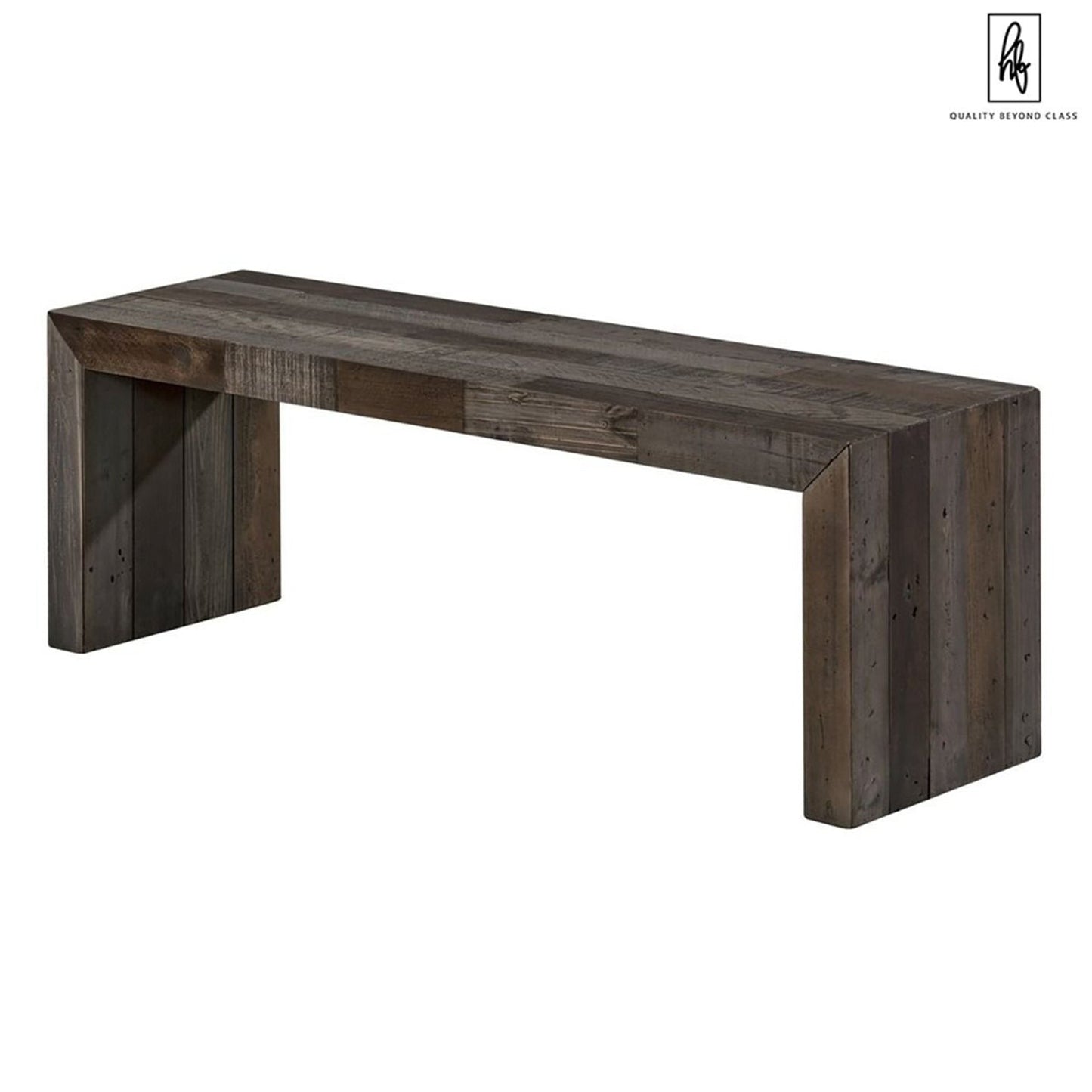 SACHI Industrial Grey Vintage Bench