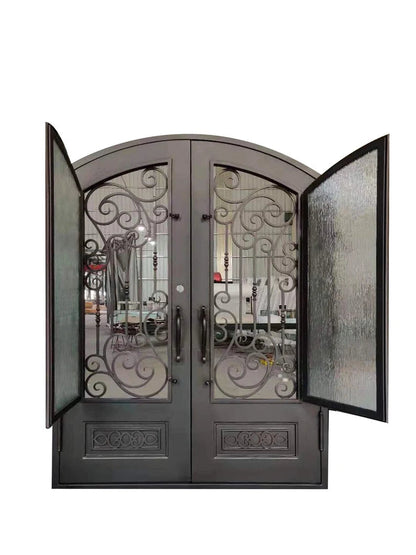 Samuel Wrought Iron Double Door
