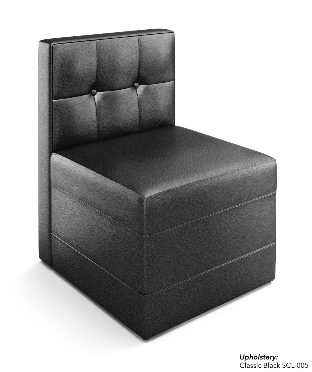 The Mitchell Modular Lounge Armless Chair