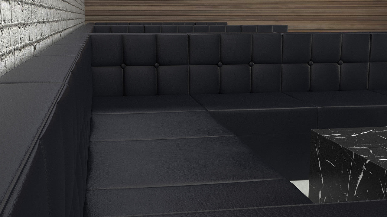 The Mitchell Modular Lounge Armless Chair