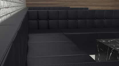 The Mitchell Modular Lounge Armless Chair