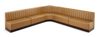 The Miso Channel-Back Modular Lounge Large V Shape Seating Arrangement G2