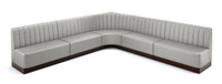 The Miso Flat-Back Modular Lounge Large V Shape Seating Arrangement G2