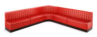 The Miso Channel-Back Modular Lounge Large V Shape Seating Arrangement G2