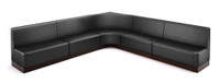 The Miso Flat-Back Modular Lounge Large V Shape Seating Arrangement G2