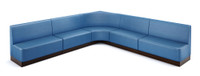 The Miso Flat-Back Modular Lounge Large V Shape Seating Arrangement G2