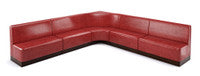 The Miso Flat-Back Modular Lounge Large V Shape Seating Arrangement G2