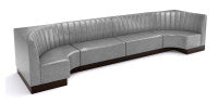 The Miso Channel-Back Modular Lounge Large V Shape Seating Arrangement G3