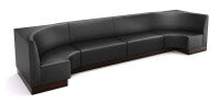 The Miso Flat-Back Modular Lounge Large V Shape Seating Arrangement G3