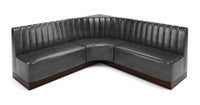 The Miso Channel-Back Modular Lounge V Shape Seating Arrangement G1