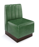 The Miso Channel-Back Modular Lounge Armless Chair
