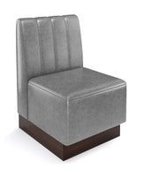 The Miso Channel-Back Modular Lounge Armless Chair