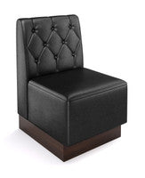 The Miso Diamond-Back Modular Lounge Armless Chair