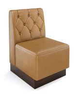 The Miso Diamond-Back Modular Lounge Armless Chair