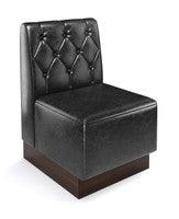 The Miso Diamond-Back Modular Lounge Armless Chair