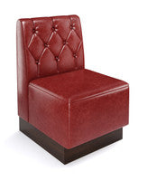 The Miso Diamond-Back Modular Lounge Armless Chair