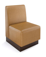 The Miso Flat-Back Modular Lounge Armless Chair