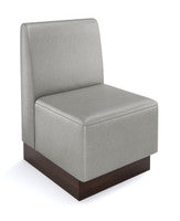 The Miso Flat-Back Modular Lounge Armless Chair