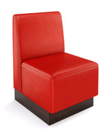 The Miso Flat-Back Modular Lounge Armless Chair