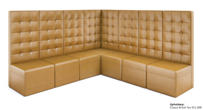 The Jenna Modular Lounge Armless Sectional Sofa