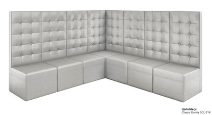 The Jenna Modular Lounge Armless Sectional Sofa