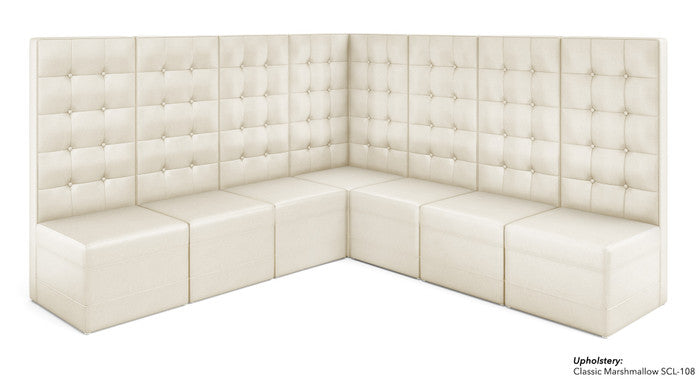 The Jenna Modular Lounge Armless Sectional Sofa