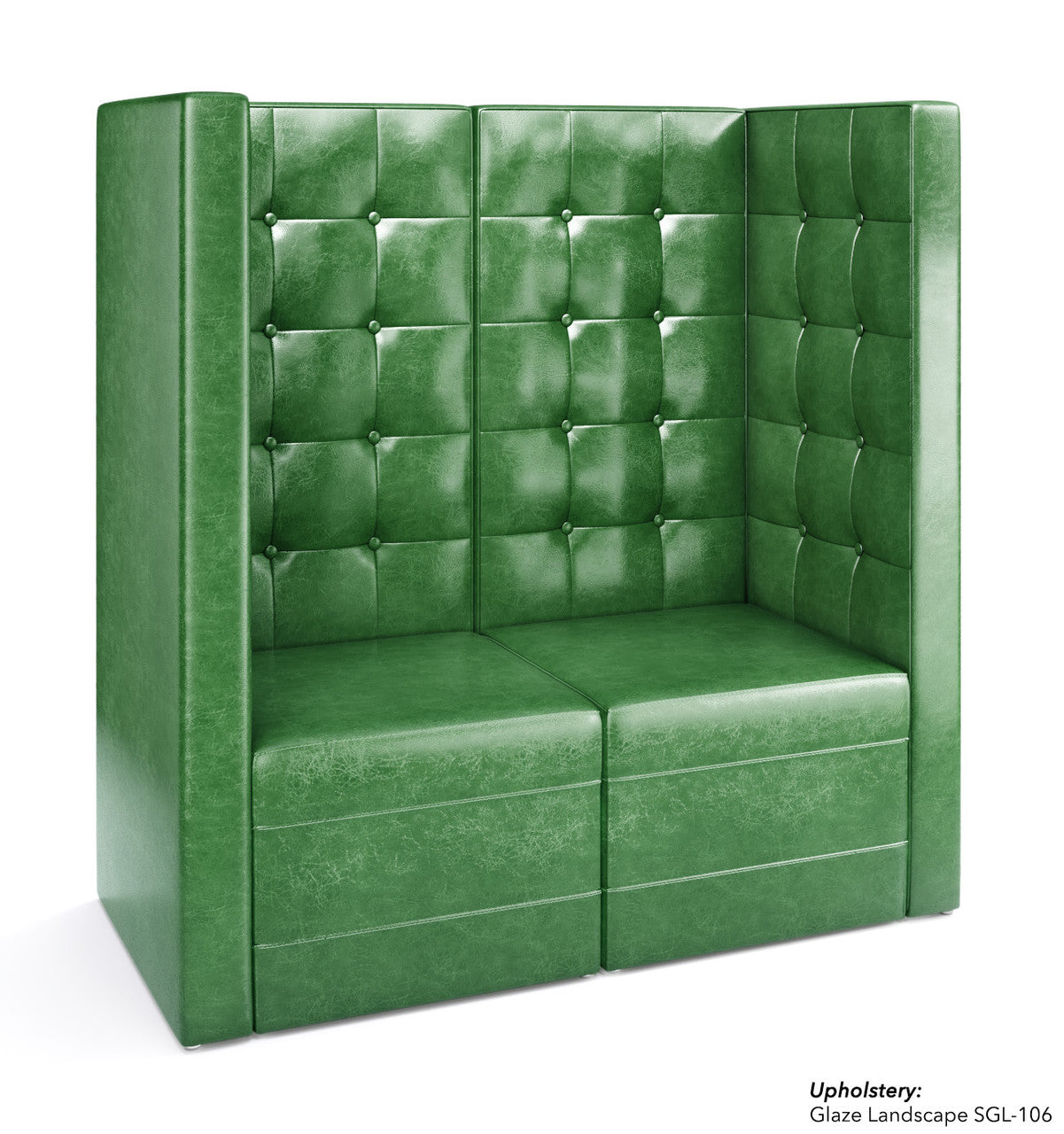 The Jenna Modular Lounge Love Seat with Arms