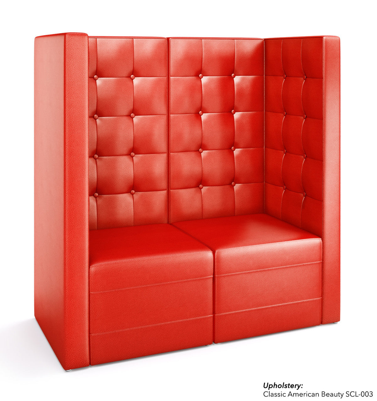 The Jenna Modular Lounge Love Seat with Arms
