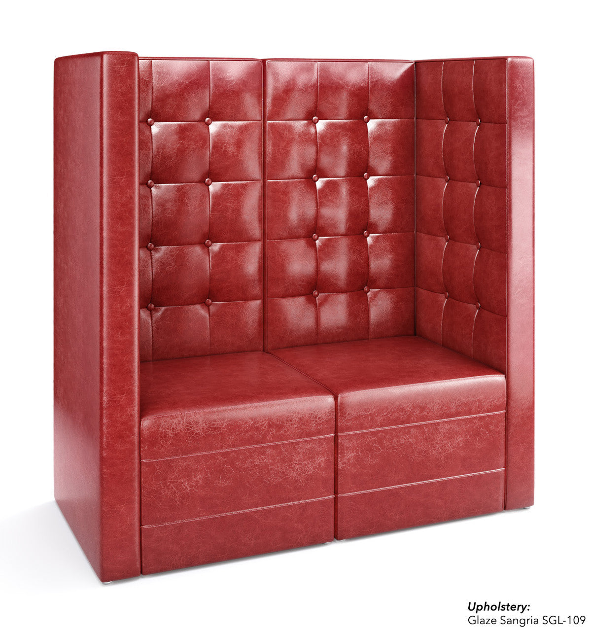 The Jenna Modular Lounge Love Seat with Arms