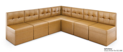 The Grace Modular Lounge Armless Sectional Sofa