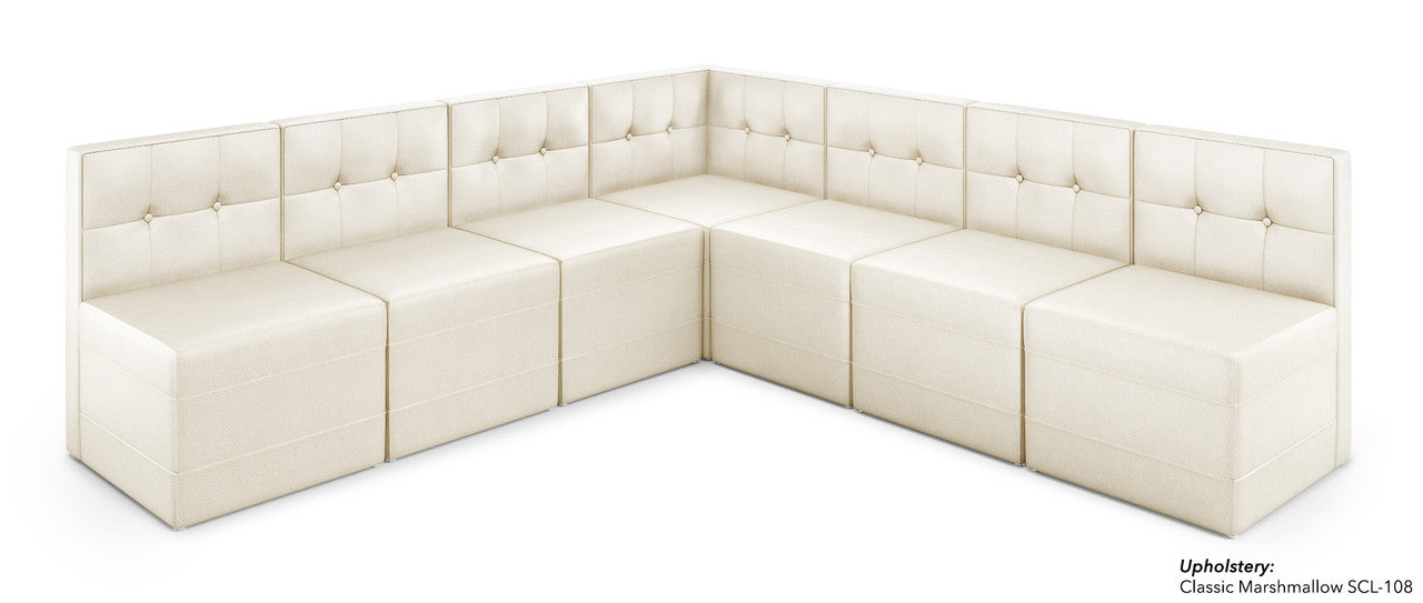 The Grace Modular Lounge Armless Sectional Sofa