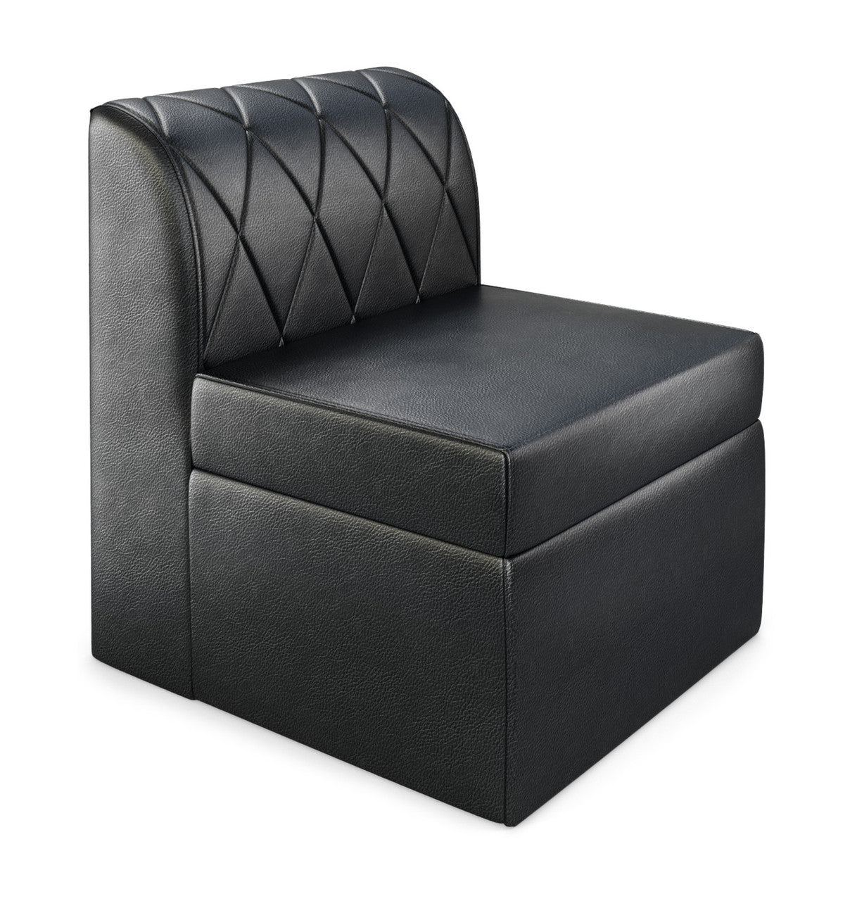 Sillón modular sin brazos con capitoné de diamantes Venice